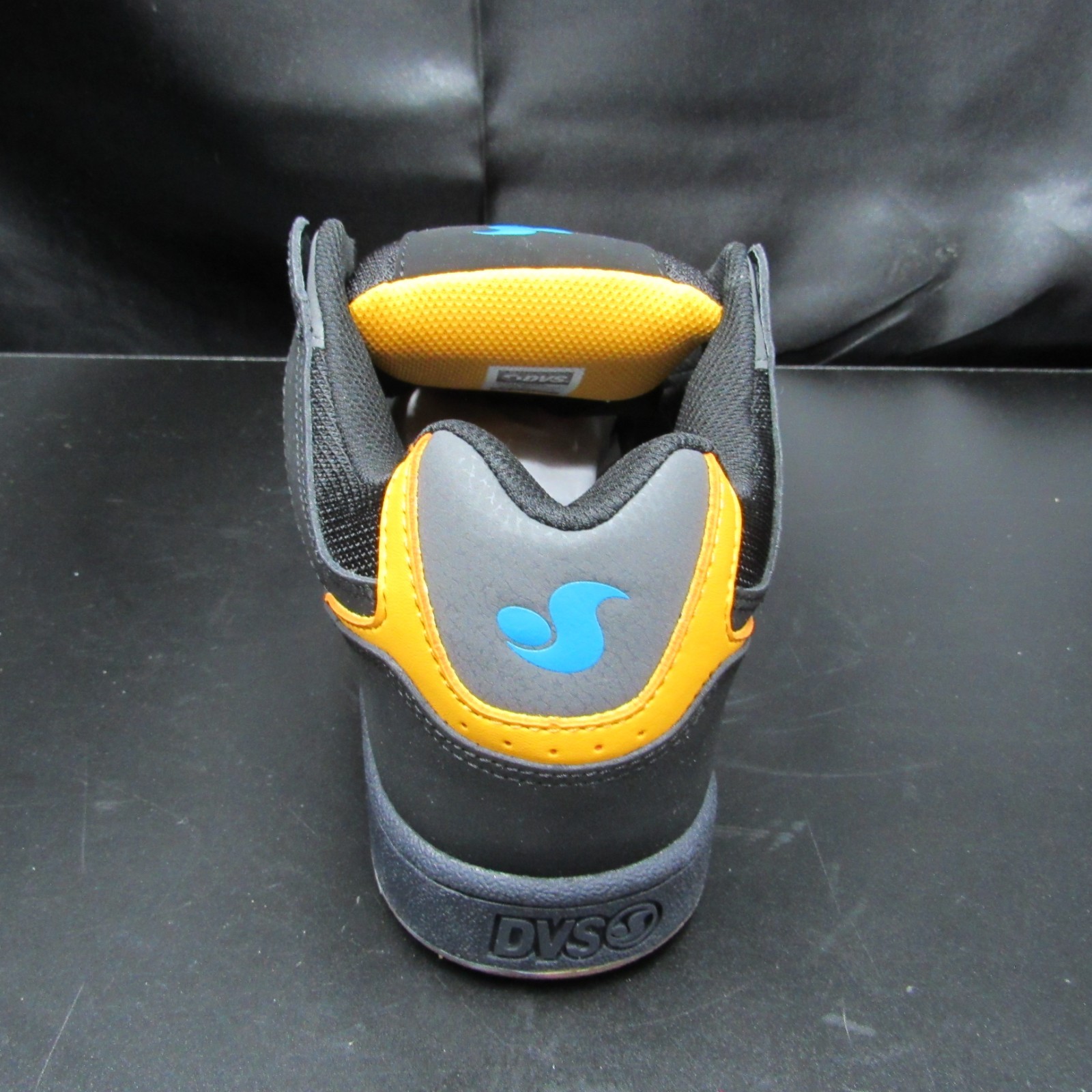 DVS Skateboard Shoes Celsius Black/Orange/Blue SIZE 9
