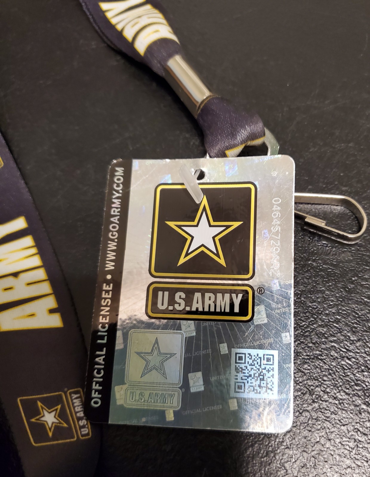 U.S. Military Officially Licensed “U.S. ARMY” Lanyard – NEW W/TAGS – FREE SHIP!