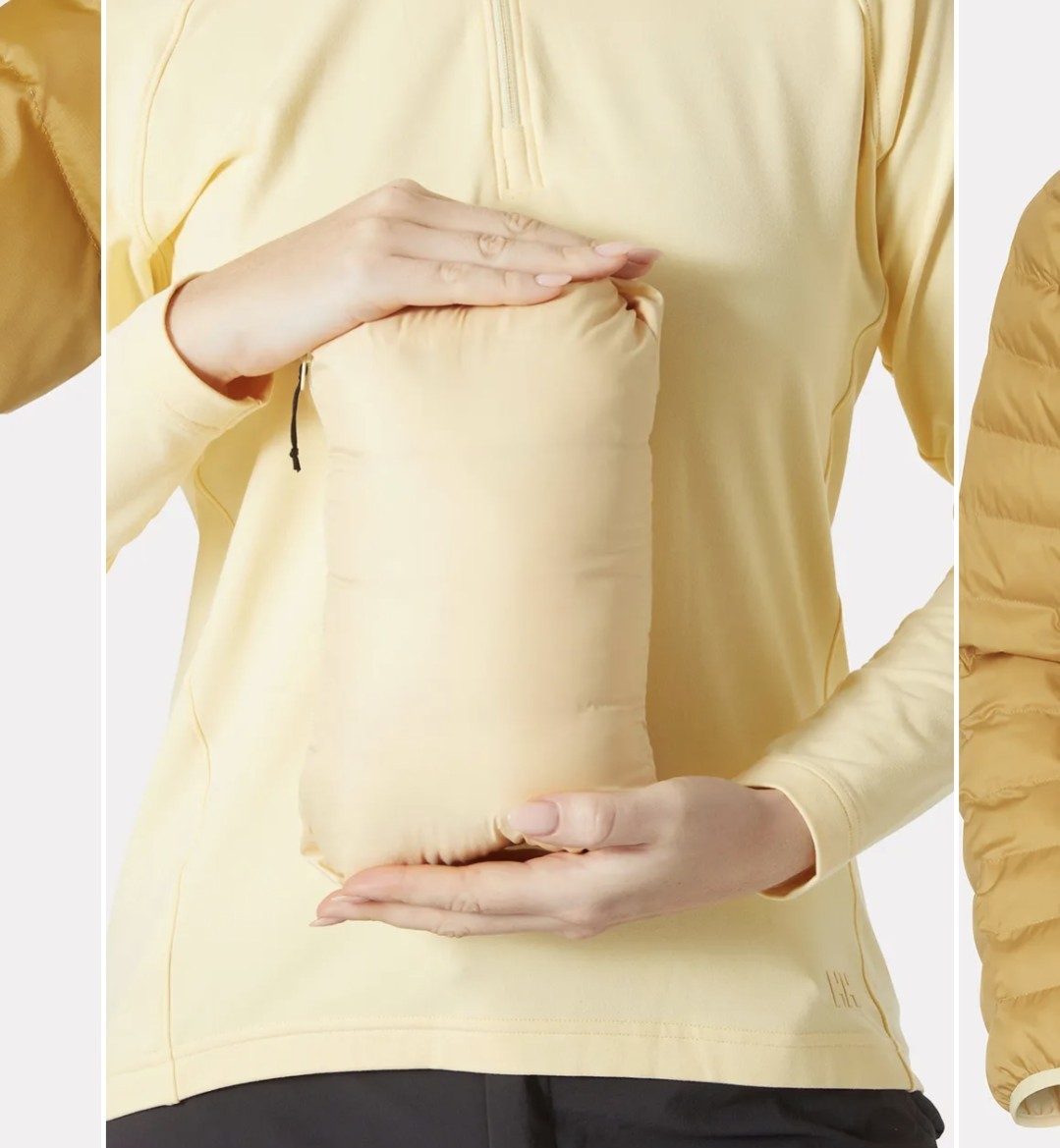 Helly Hansen Banff Hooded Puffer – Women’s Xs – Yellow Cream