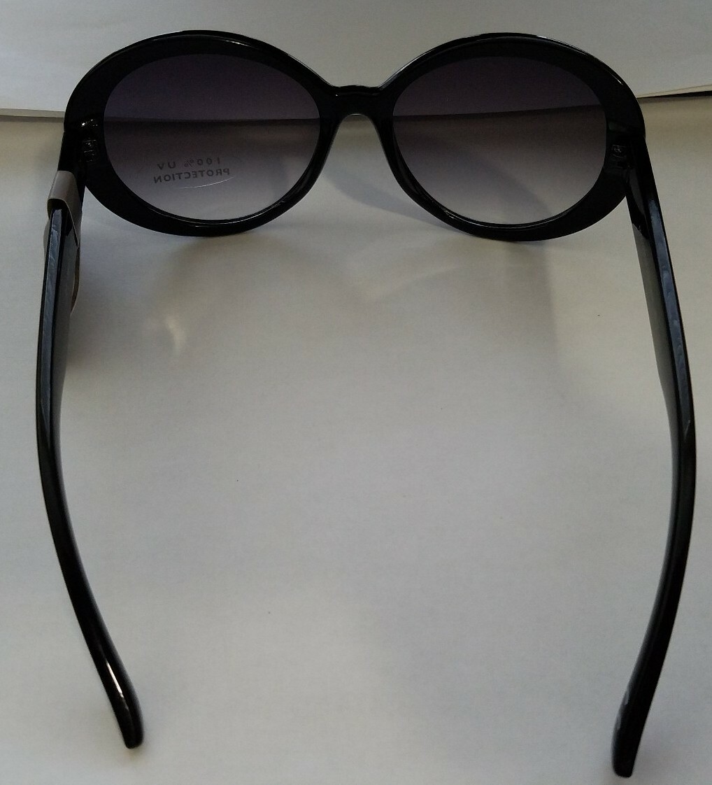 Falls Creek Black Frame Sunglasses 100% UV Protection HL 18 03