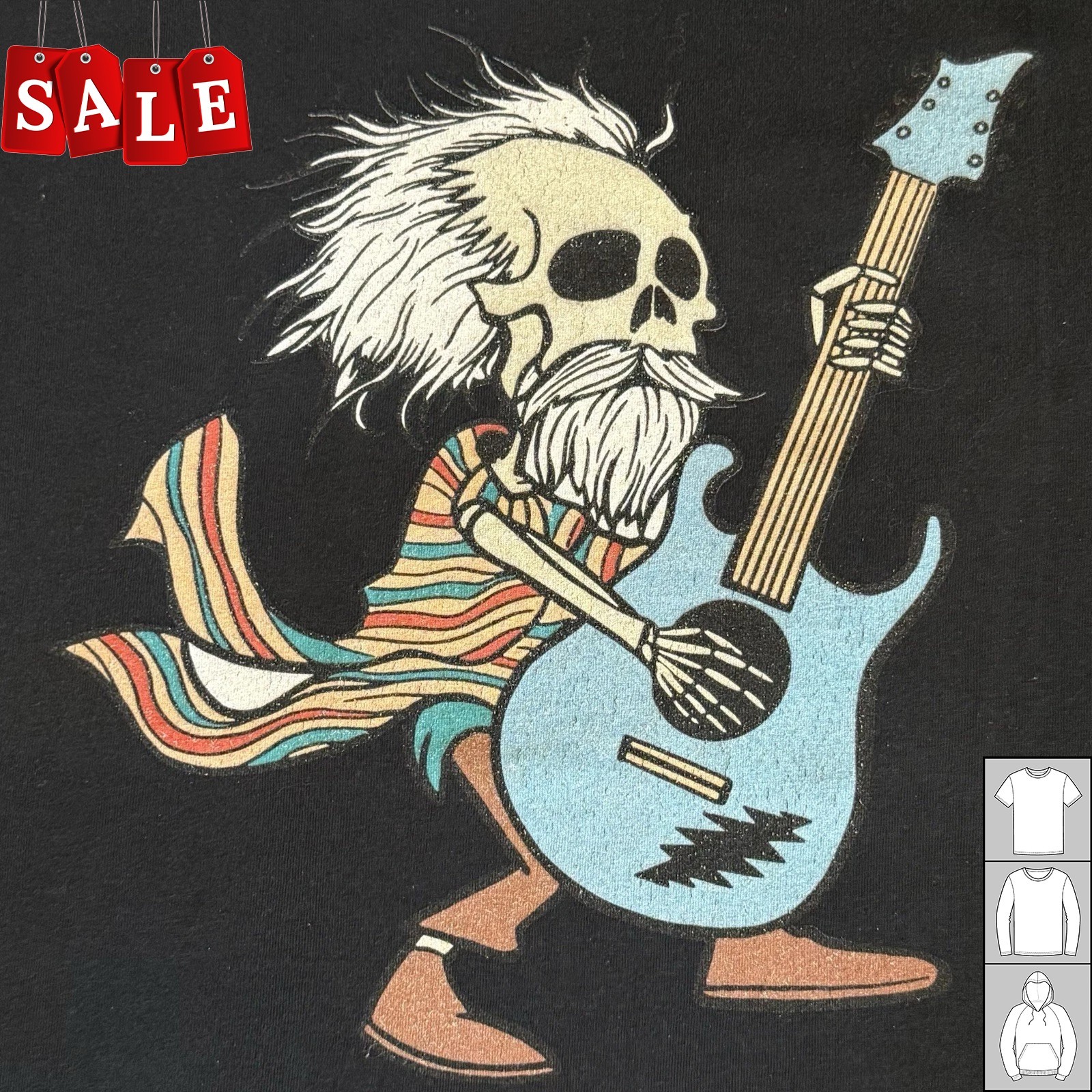 New Popular BOB WEIR SKELETON Gift For Fans Unisex S-235XL Shirt NH153