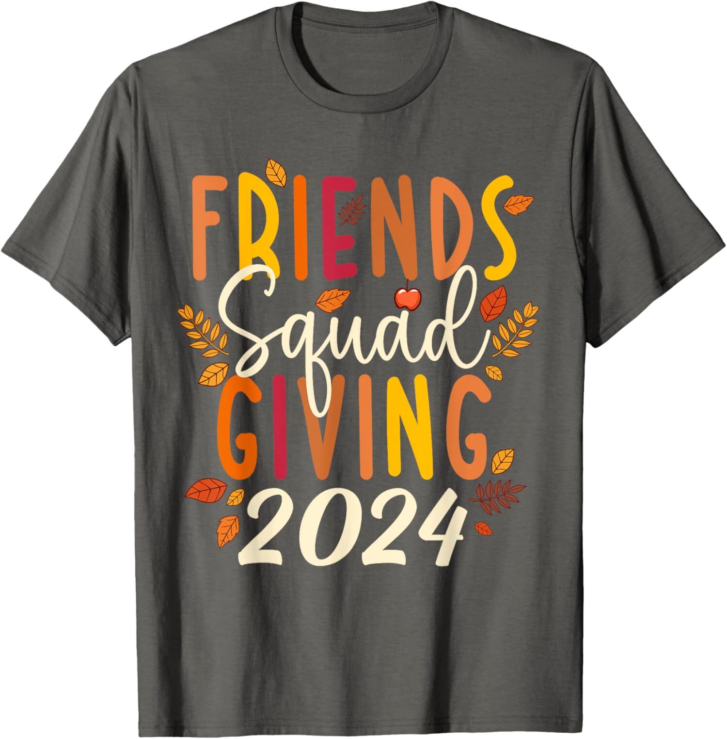 Friendsgiving 2024 Funny Thanksgiving Match Tee Unisex T-Shirt