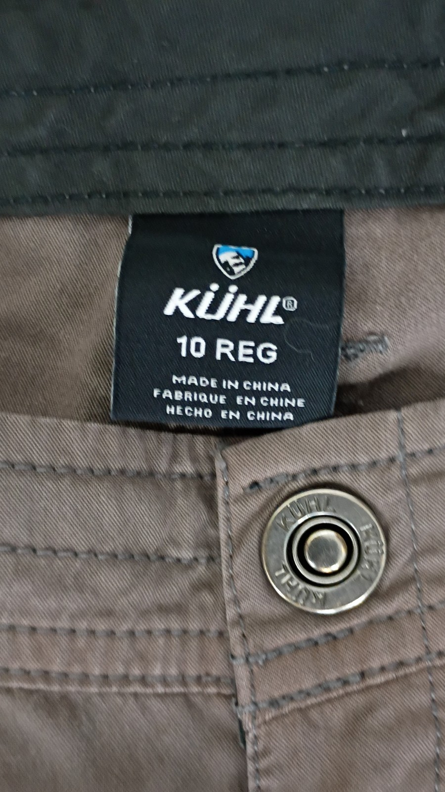Kuhl Hiking Pants Womens 10 Spire Roll Up Outdoors Active Stretch Pockets