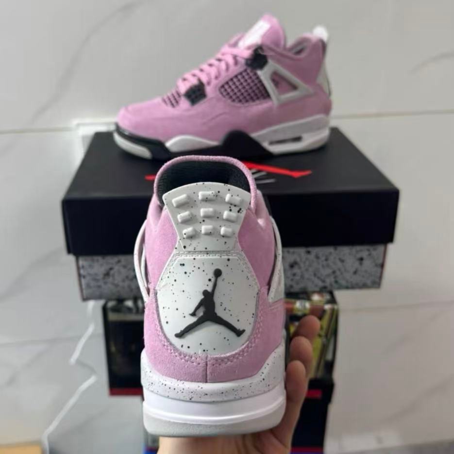 Jordan 4 ‘Orchid” Retro Mid Top Basketball Men’s & Women’s Shoes
