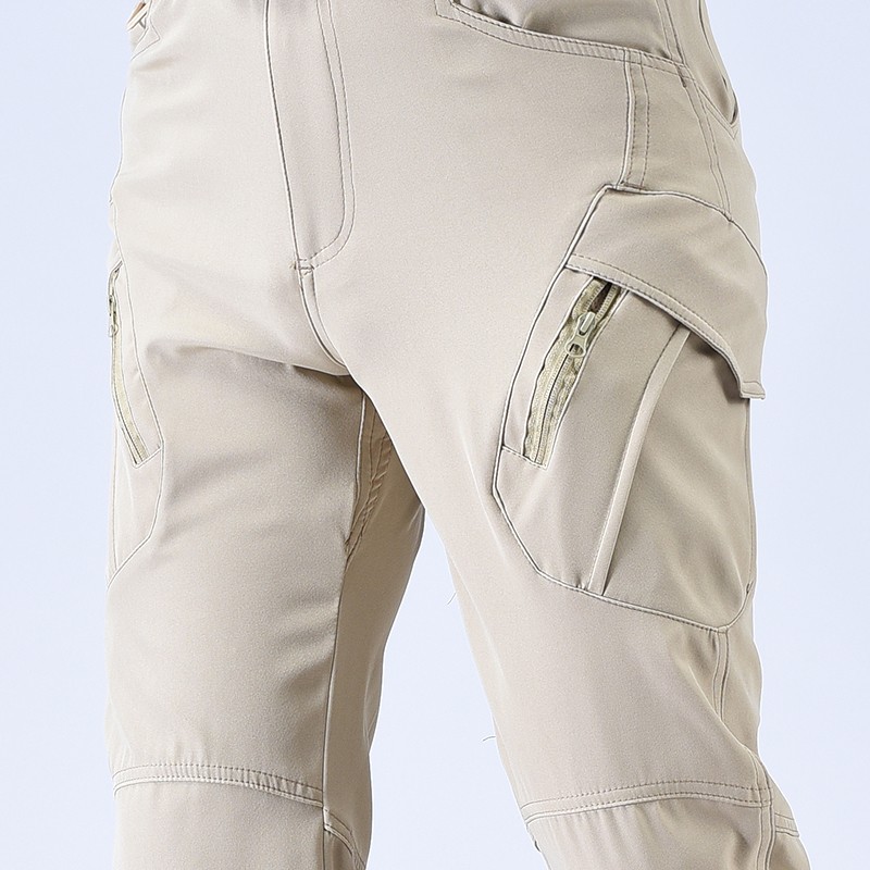 Men’s Tactical Cargo Pants Straight Fit Combat Work Trousers for Outdoor Hiking