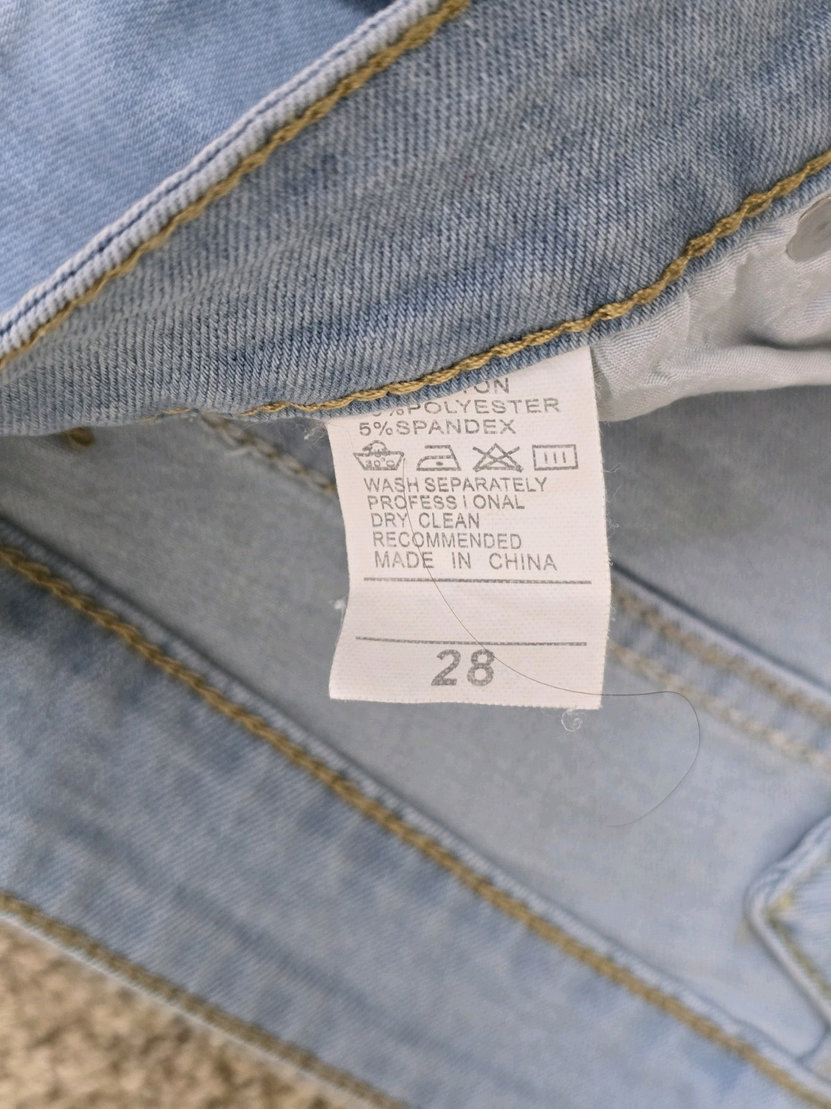 Men’s Slim Fit Jeans 28×32