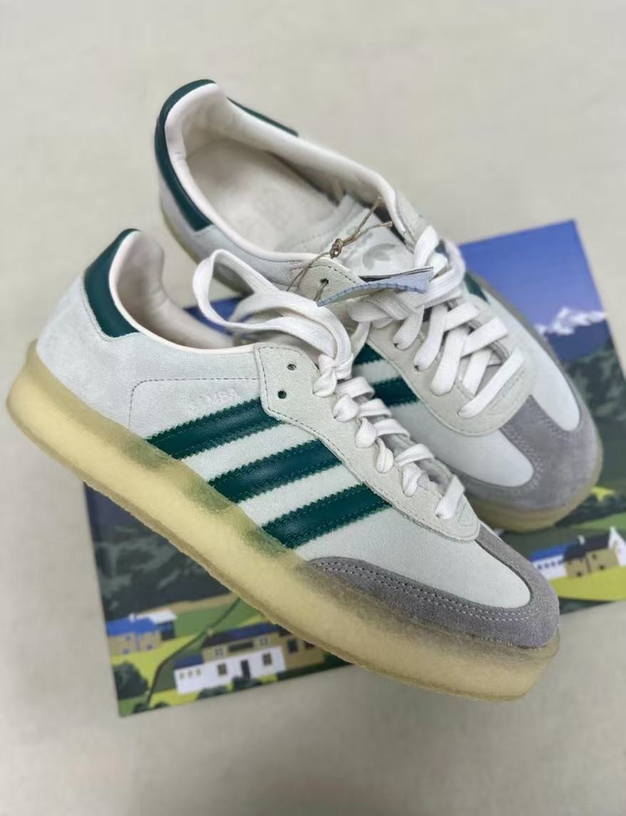 adidas Samba 8th Street KITH Ronnie Fieg Clarks Kithmas Green IE4032 Men’s Size