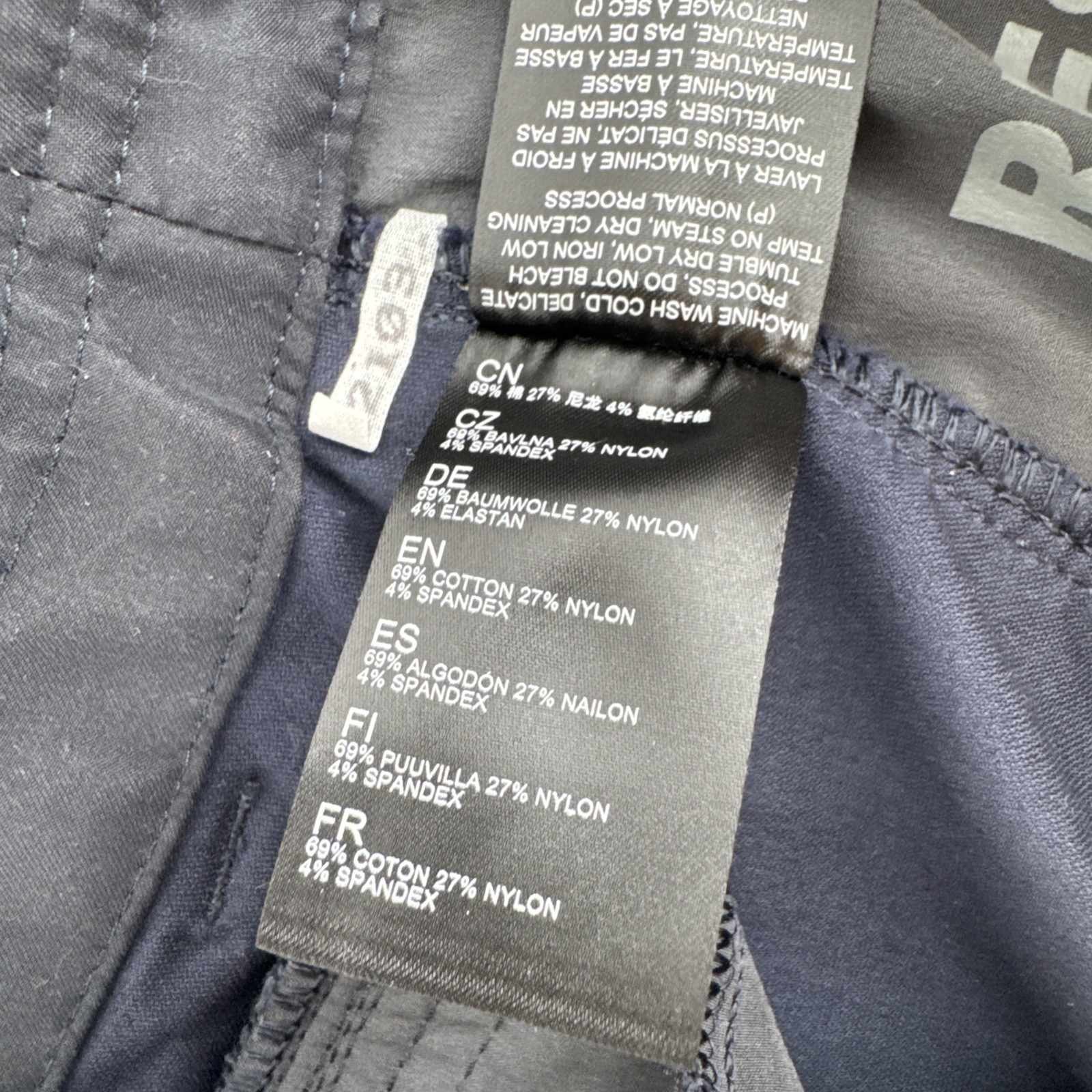Kuhl Resistor Lite Chino Pants Men 36×34 Navy Blue Stretch Hiking Commuter