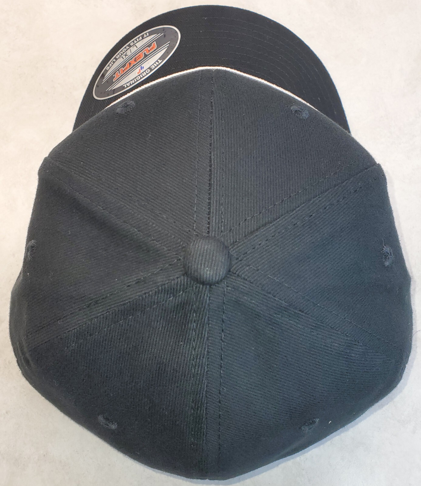 Peterbilt 379 Patch Flexfit 6277 Brushed Twill Hat / Black XXL