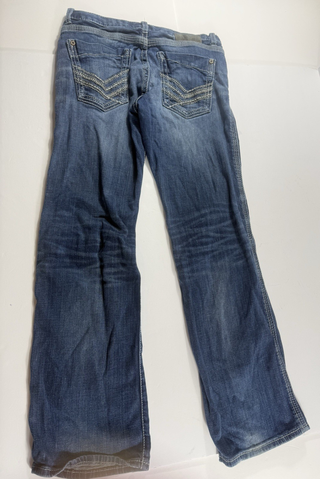 BKE Jeans ~ Jake Straight ~ Size 30R~ Long Length ~ Thick Stitching ~ Very Nice