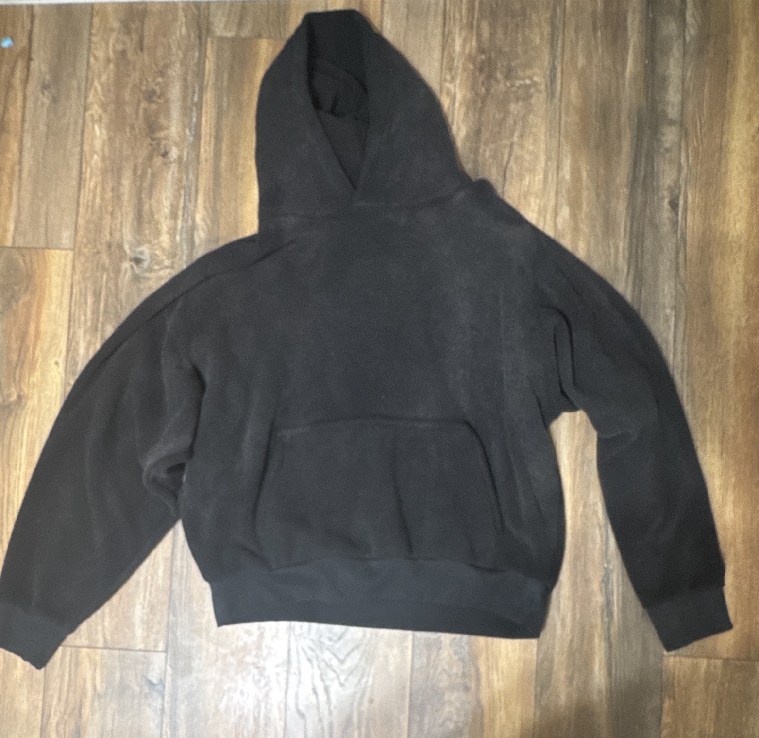 Yeezy YZY Men’s Black Fleece Pullover Hoodie w/ Hood Pockets Size 2XL