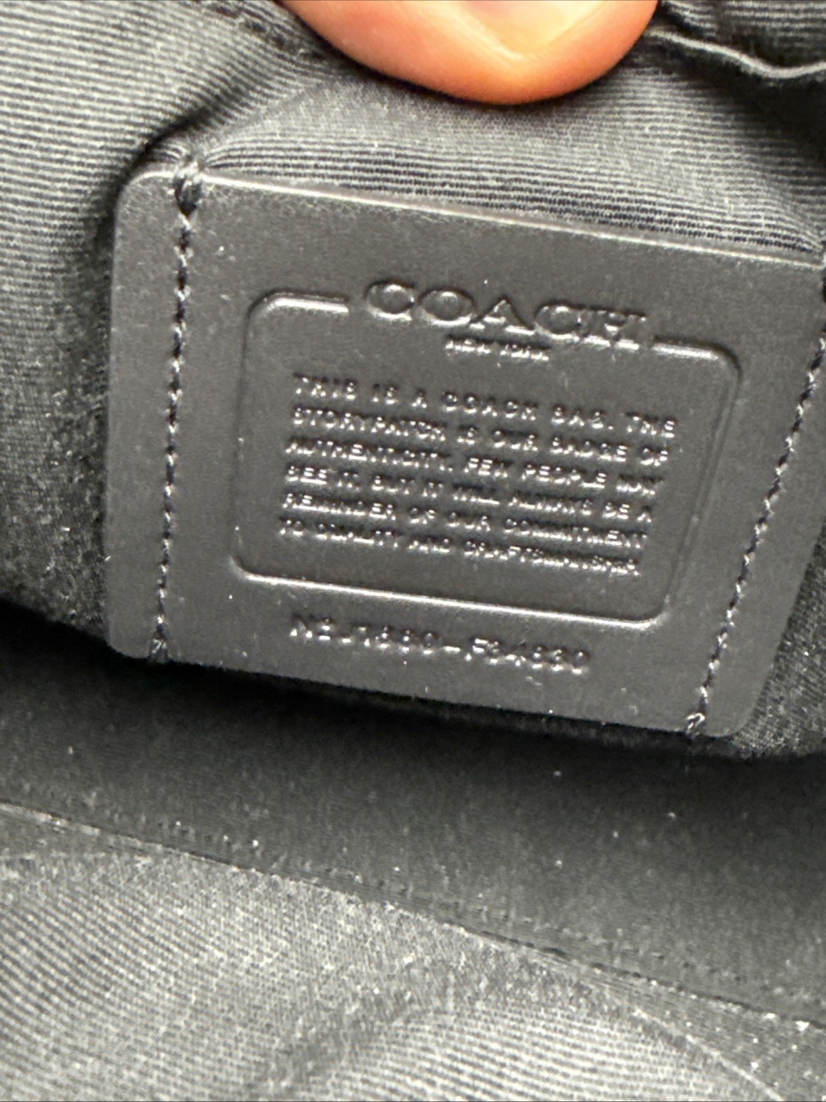 Coach Faye Convertible Backpack Leather