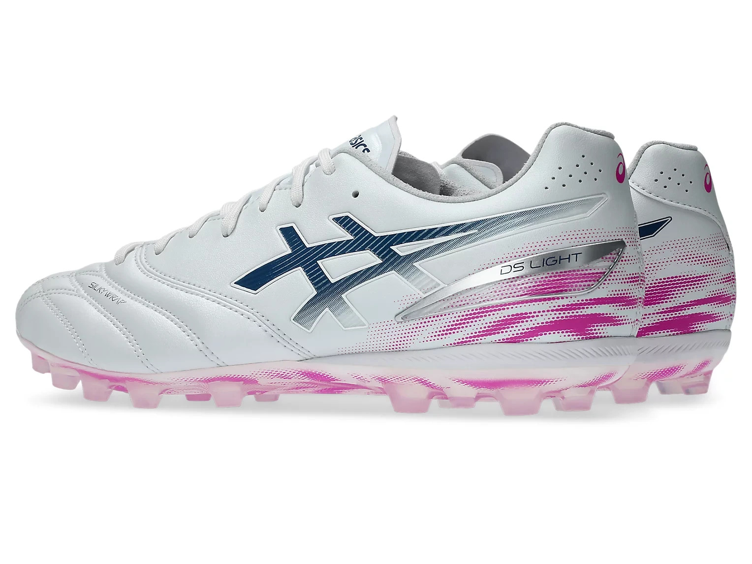 ASICS DS LIGHT PRO AG 1103A127 101 White Digital Sakura Soccer Cleats