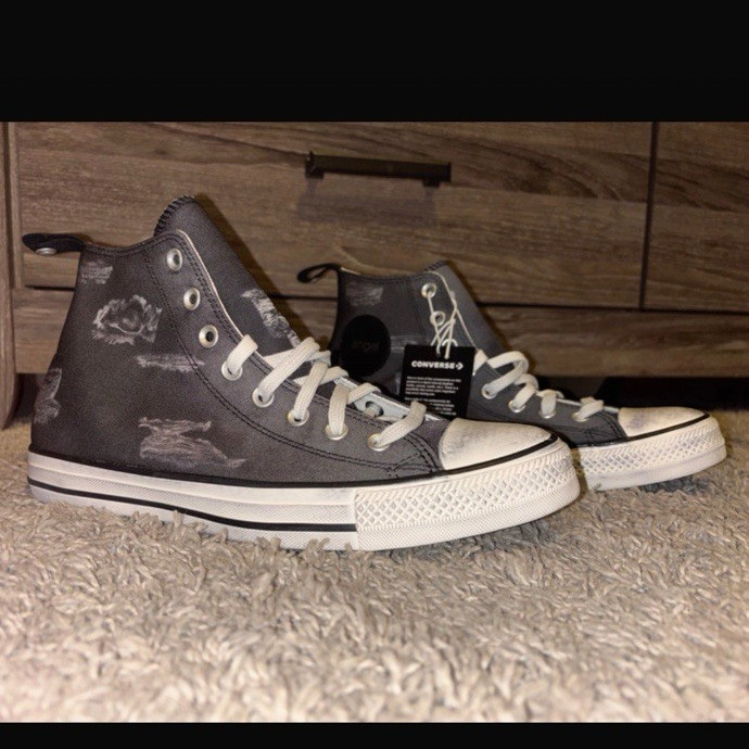 Charli xcx Converse Collab Custom Chuck High Top Lace-Up Brand New Women’s 11