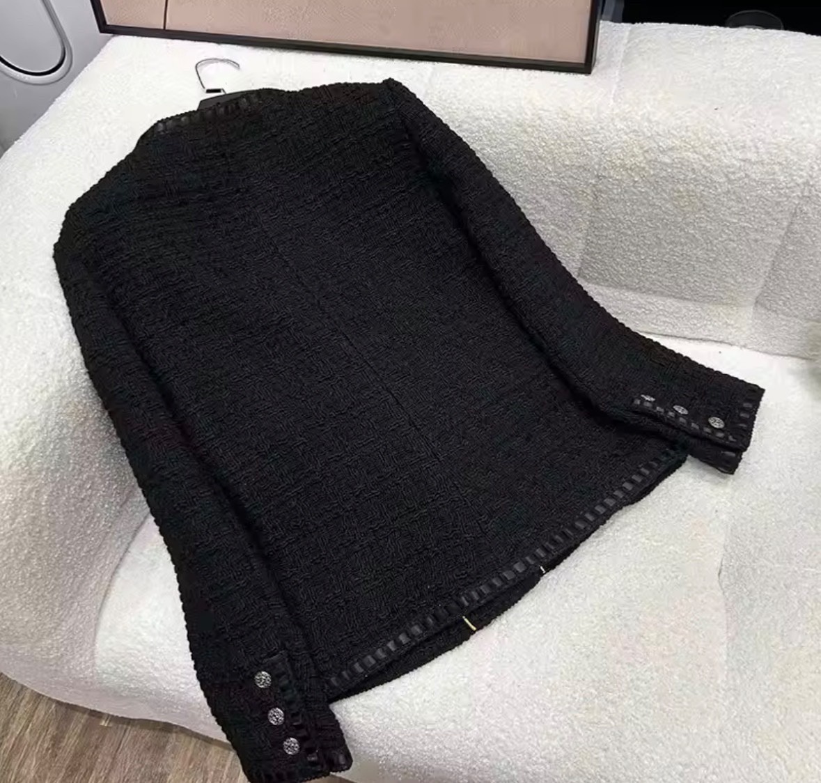 High-end tweed jacket