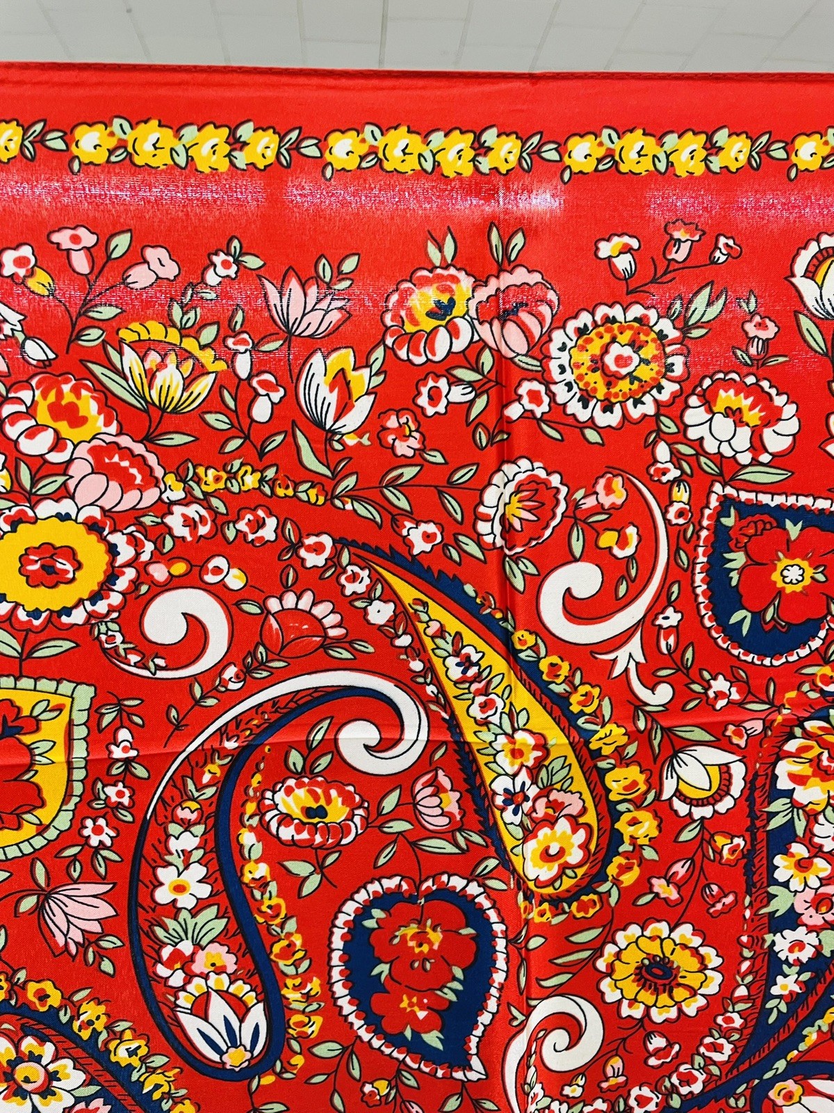 3 pcs Satin Multicolor Square Scarf for Women Floral Paisley Brand New in bag