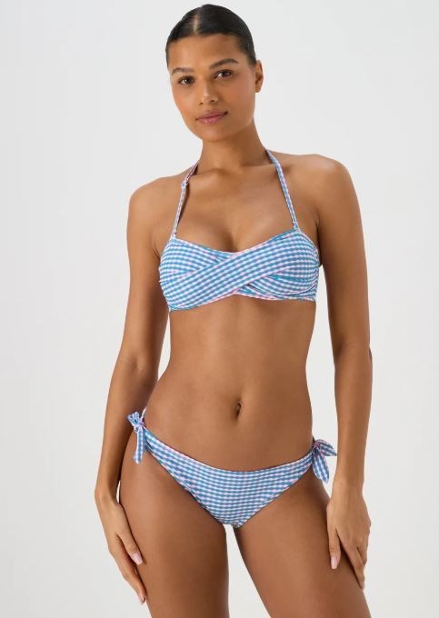 Matalan BNWT x 2 twisted bandeau padded bikini size 20 summer (388/461)
