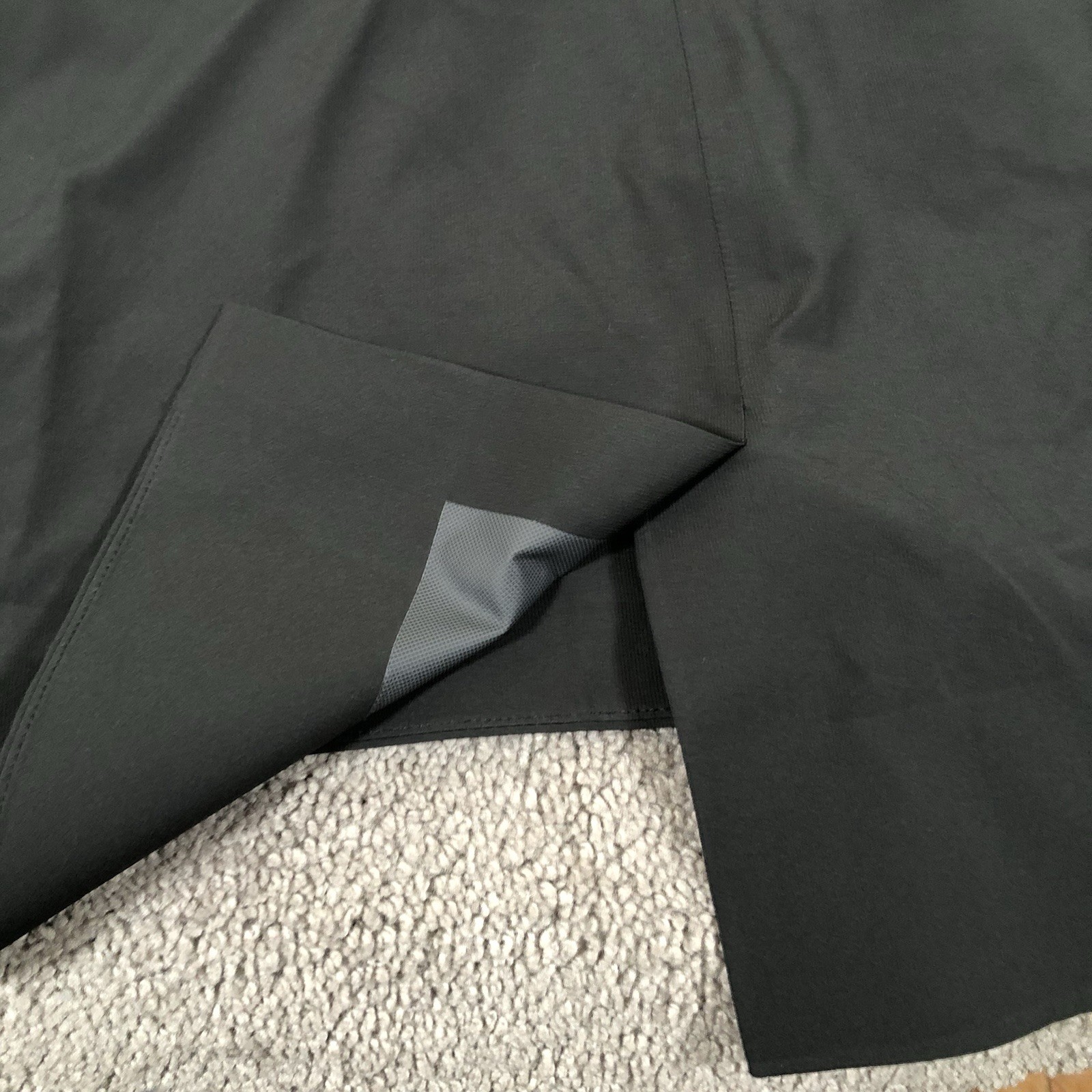 REI Co-Op Coat Womens Medium Black Rain Waterproof Pike Street Trench Jacket