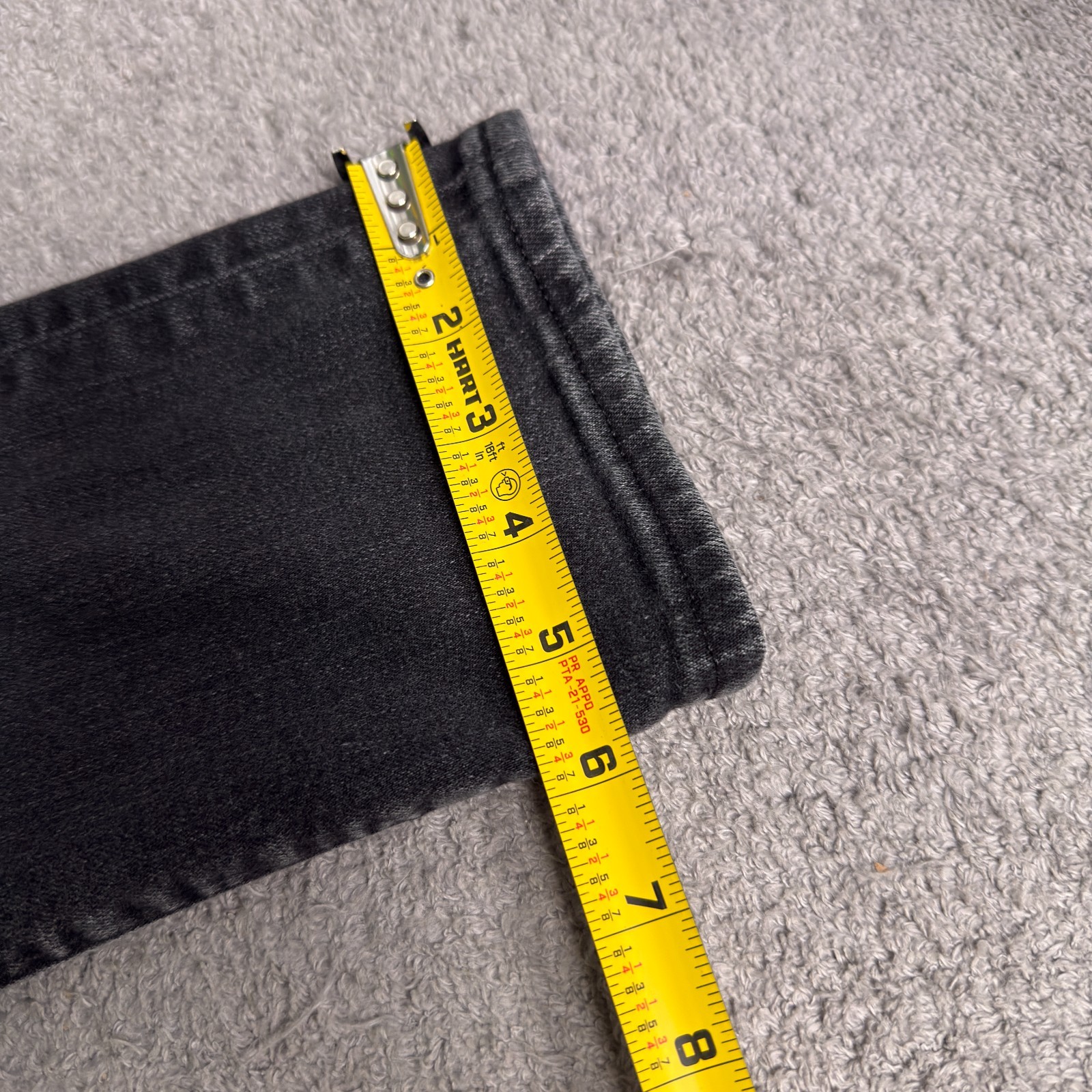 American Eagle Jeans Mens 34×30 (FIT 34×28) Black Athletic Skinny Airflex+