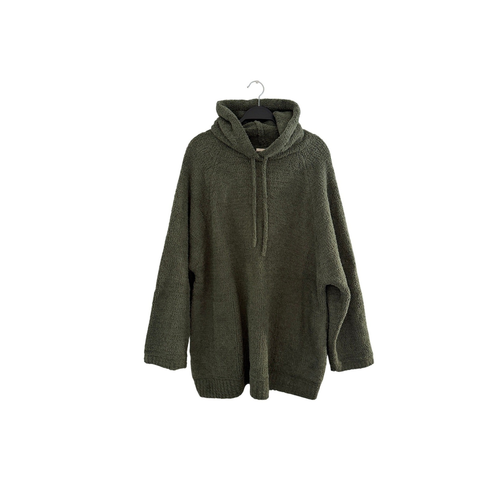 NWOT Sunday Citizen Nube Pocket Poncho Wrap Oversized Hoodie Green One Size New