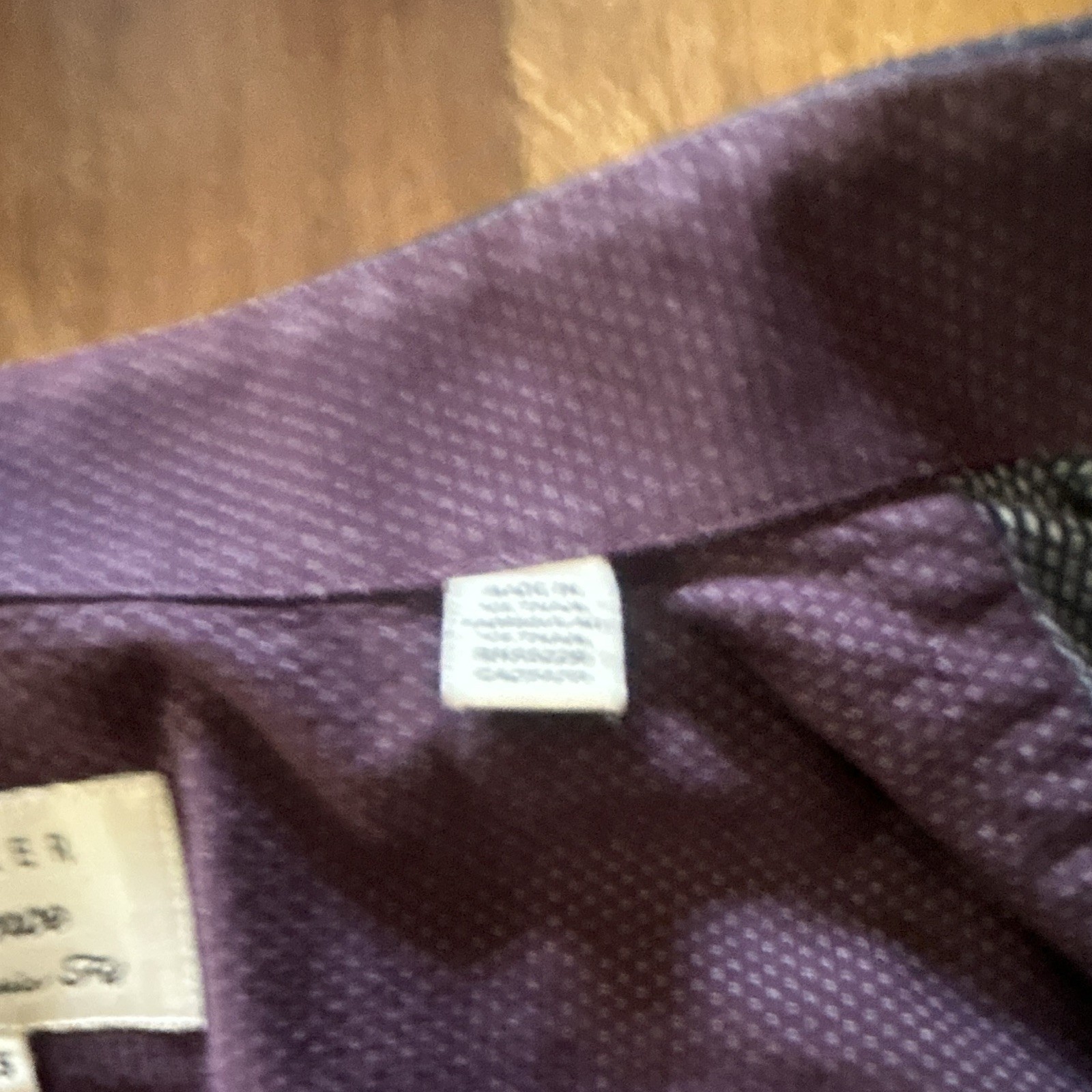 Ted Baker Endurance Non-Iron Solid Blue Classic Fit Dress Shirt 16.5 32/33