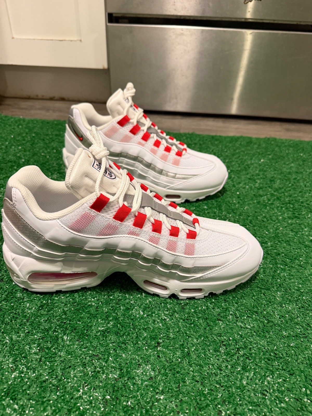 New Nike Air Max 95 SE ‘Big Bubble England’ (IQ0176-100)Shoes Men’s Size 8