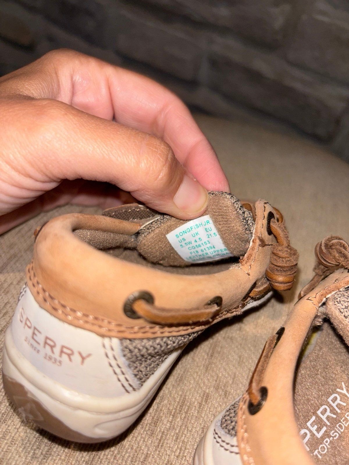 Sperry Top Sider boat Toddler Shoes size 5.5 BRAND NEW!