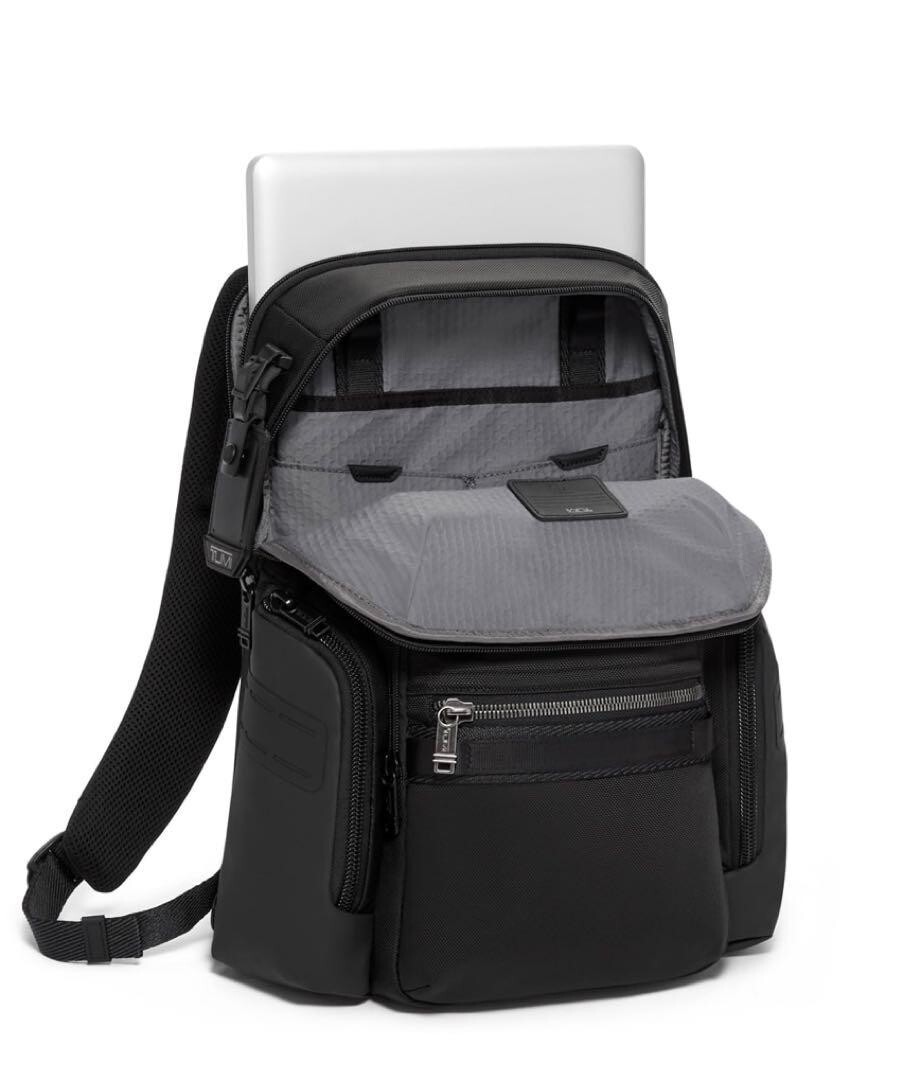 TUMI ALPHA BRAVO Navigation Backpack BusinessBag Black Navy blue Outlet