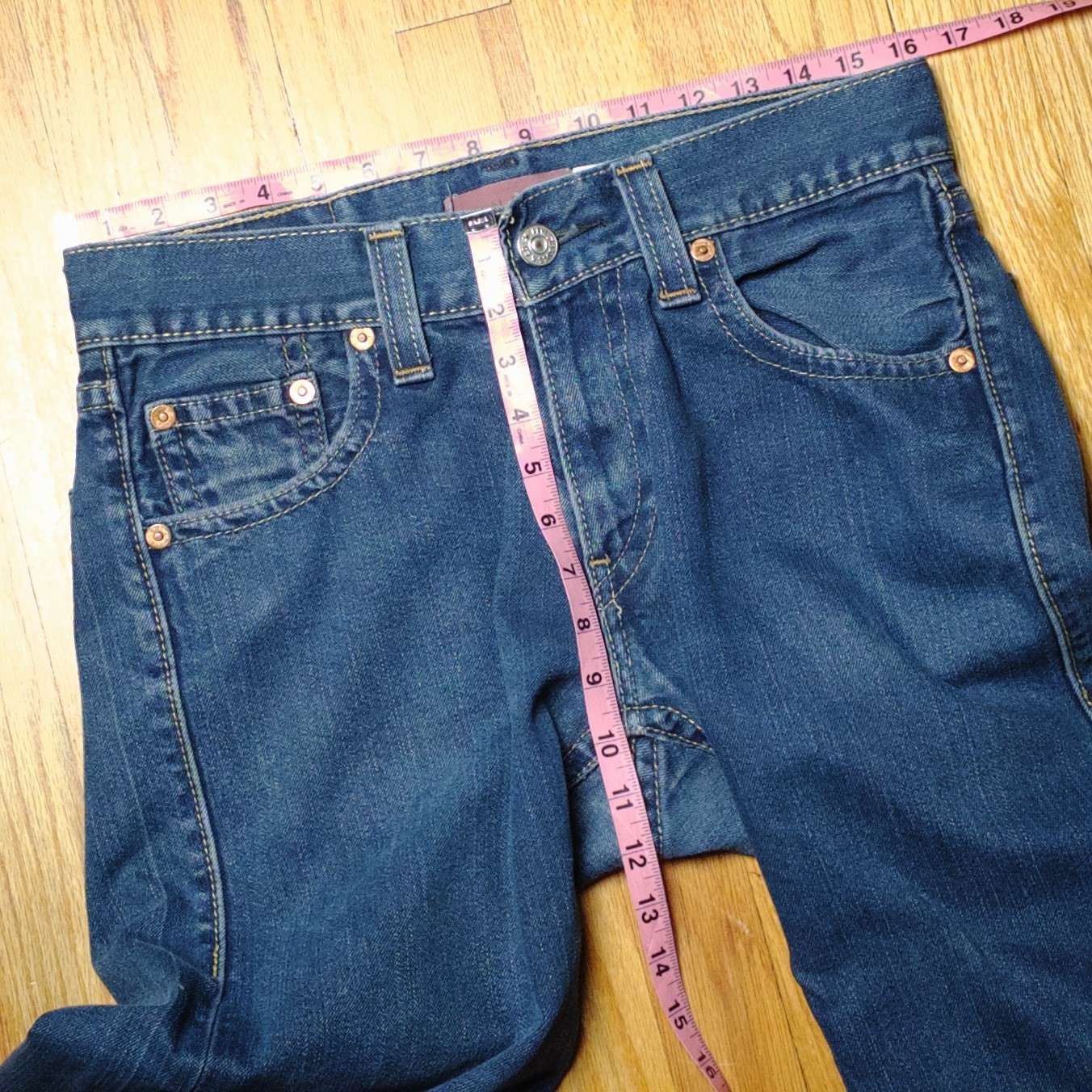 Levi’s Y2K Type 1 Real Loose Jeans Hong Kong 31×30 Baggy Wide Leg Vintage