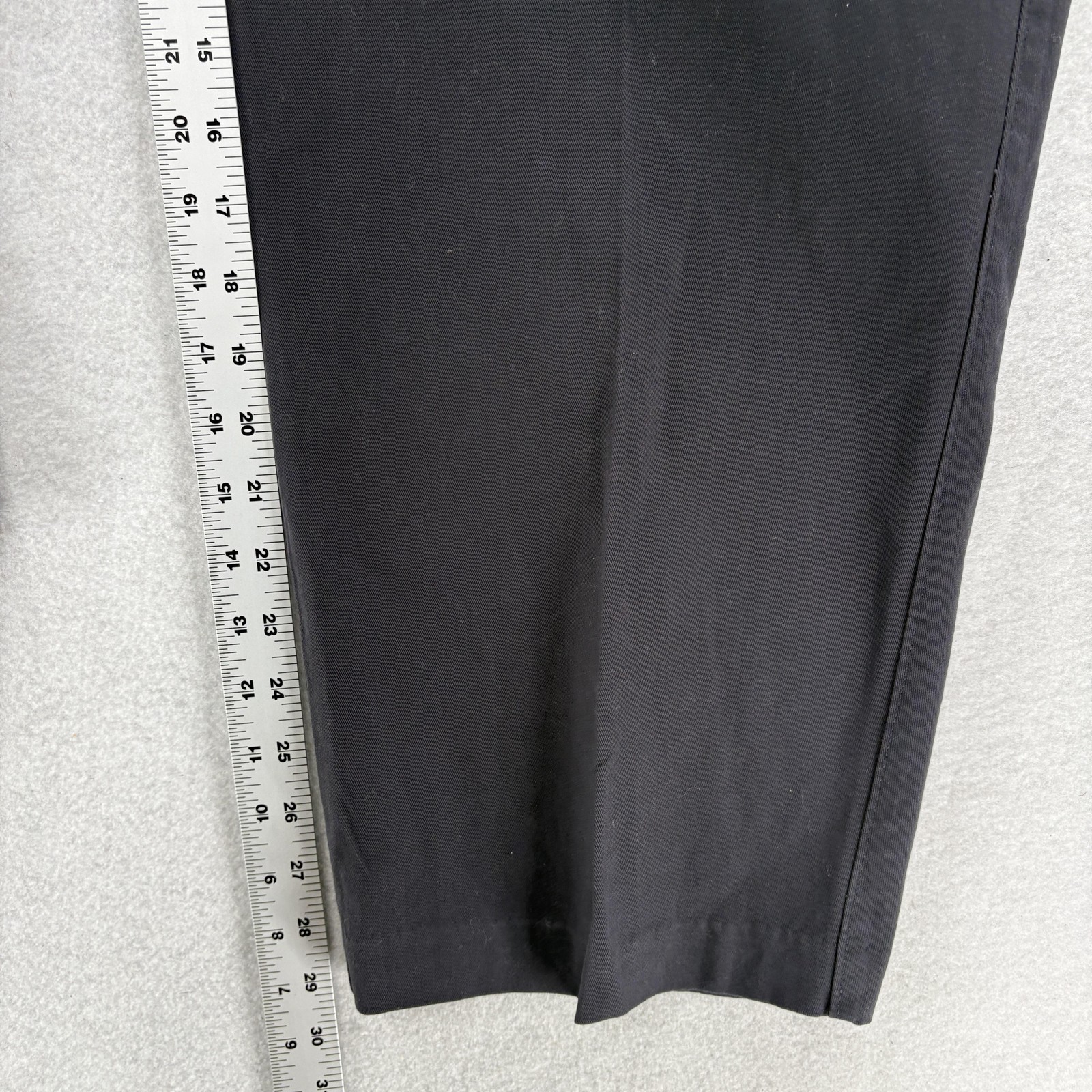 Savane Ultimate Performance Chino Pants Mens 42×29 Black Straight Fit Stretch