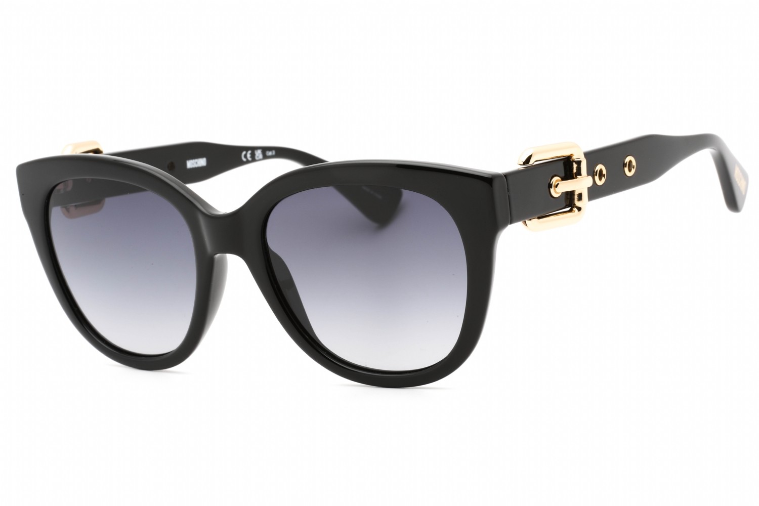 MOSCHINO MOS143-807-54 Sunglasses Frame Size 54mm 140mm 19mm BLACK Women