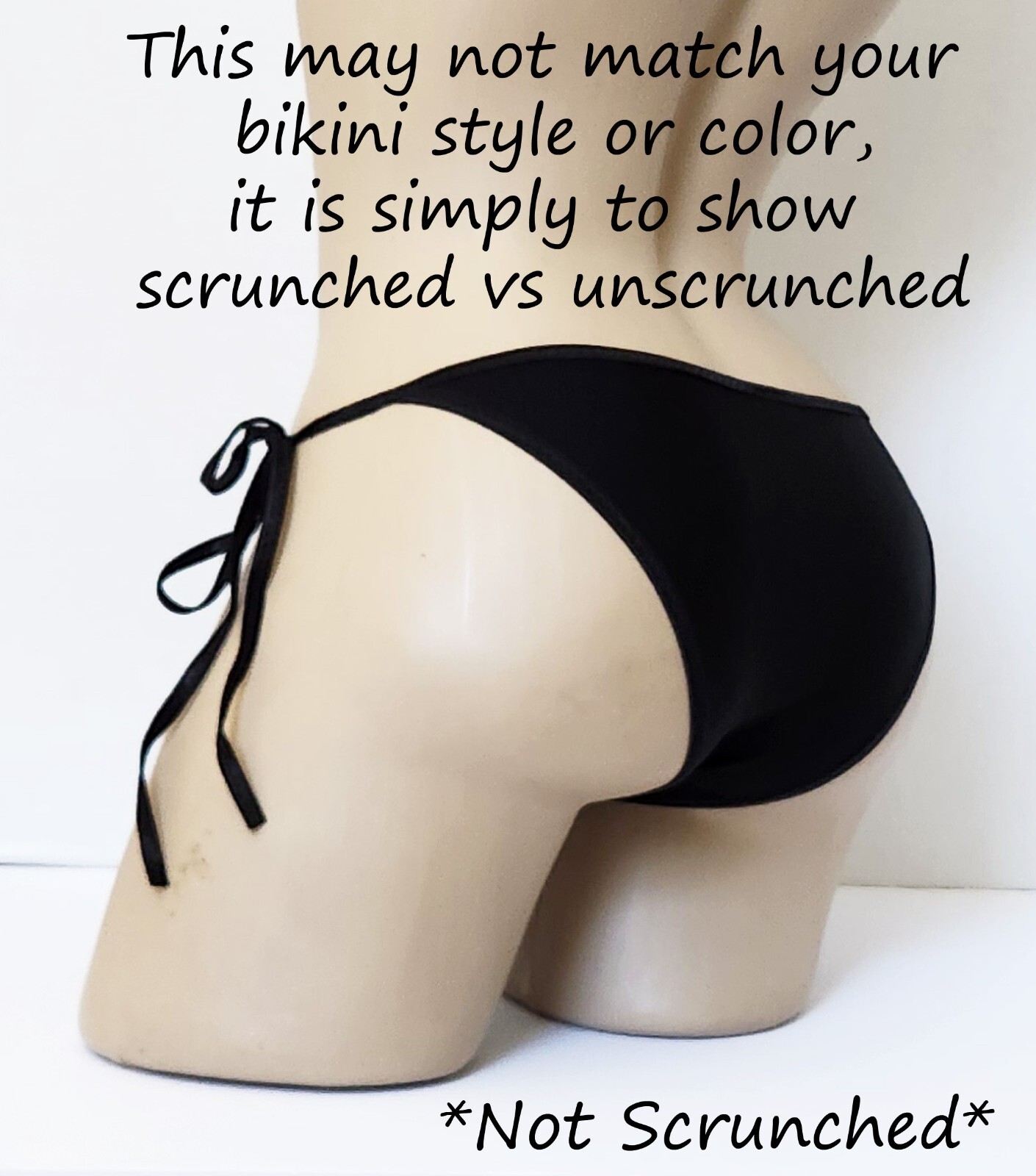 String Bikini made with Harley Davidson Fabric – XS to Large – Made to Order
