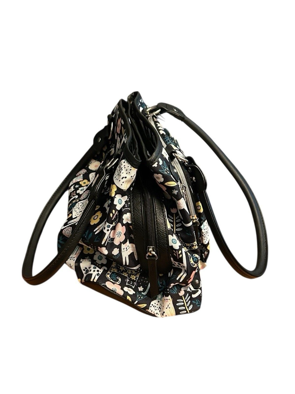 Lily Bloom Feline Fields Maggie Satchel Purse Bag Eco Friendly NWT MSRP $75