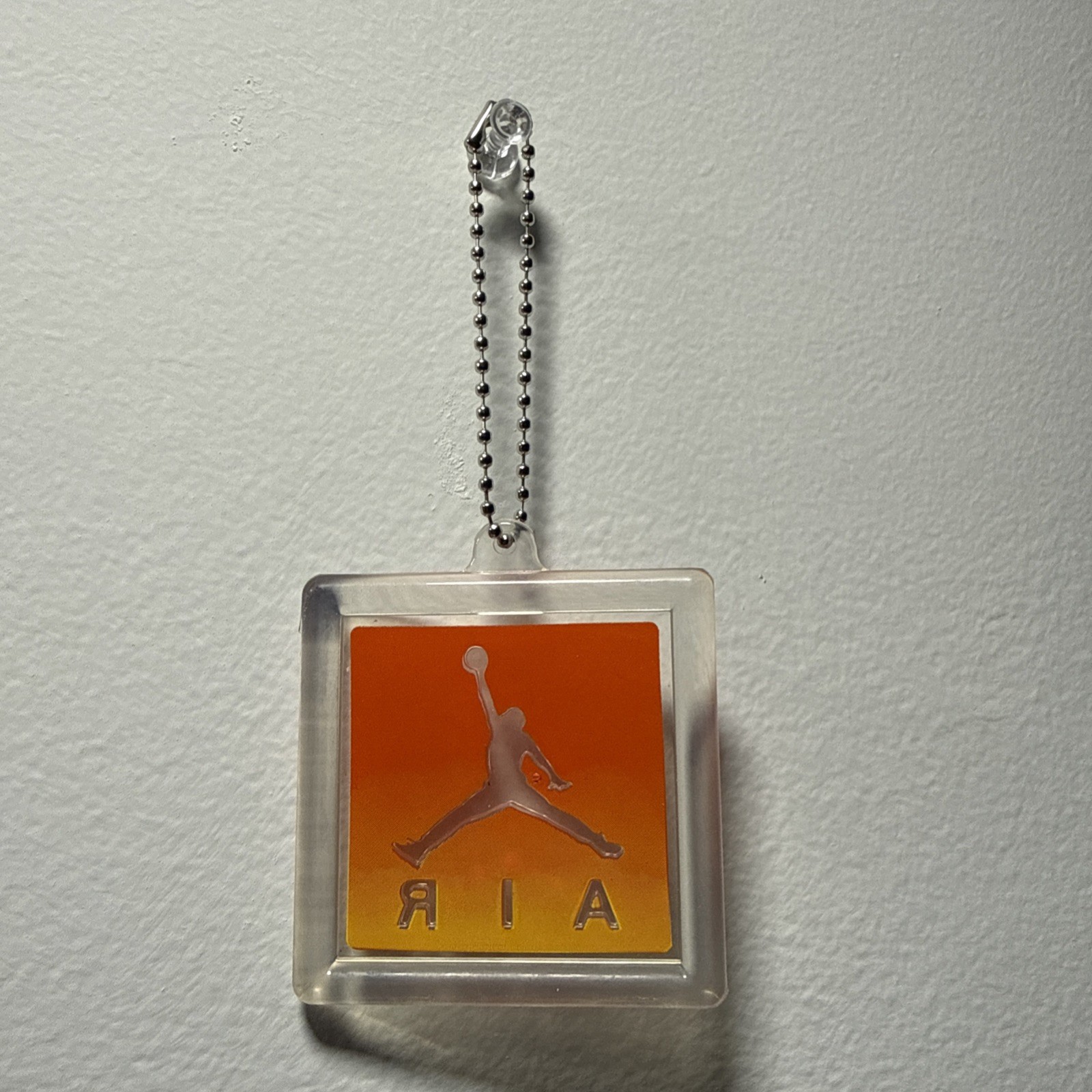 NIKE AIR JORDAN 3 4 Sunset Fade OG JUMPMAN KEYCHAIN HANG TAG Rare