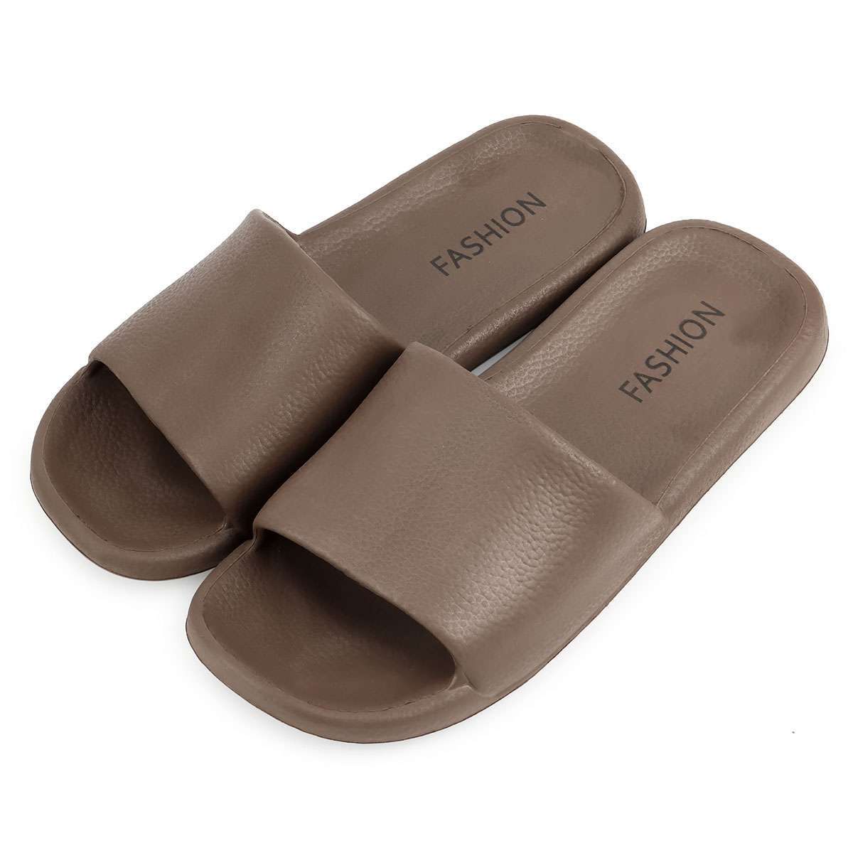 Womens Men Non-Slip Slides Shower Slippers House Sandals Bathroom Shoes Durable