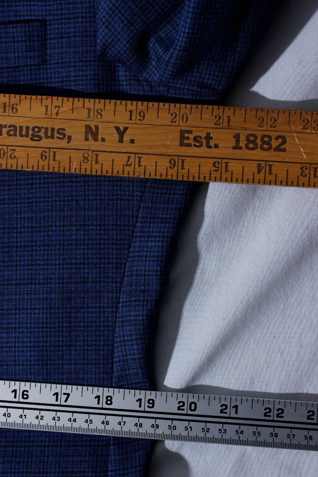 Corporate Image by Tom James Wool Blue Blazer Sport Jacket 40R