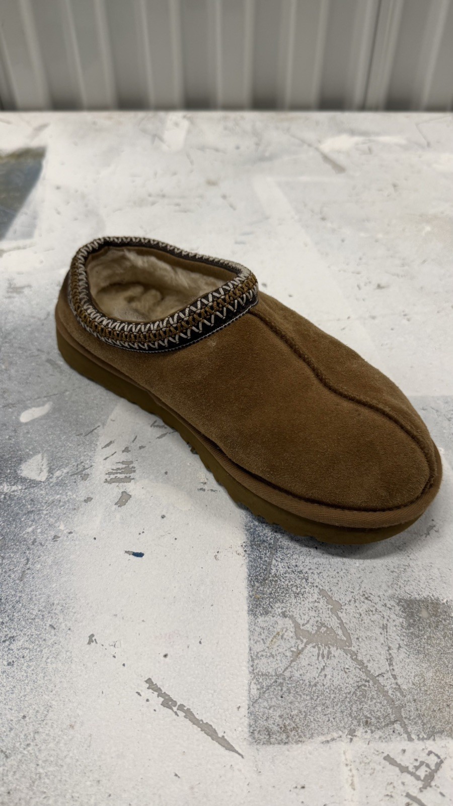 Ugg Tasman II Women’s Size 8 Chestnut Suede Slippers