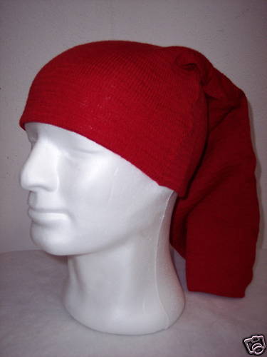 Cappello Tubolare Tinta Unita ROSSO 100% Lana Merinos