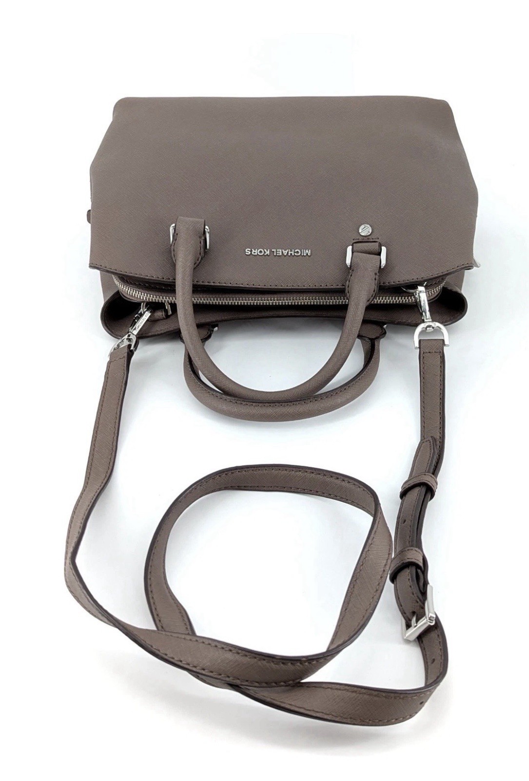Michael Kors Savannah Saffiano Leather Satchel Excellent Condition