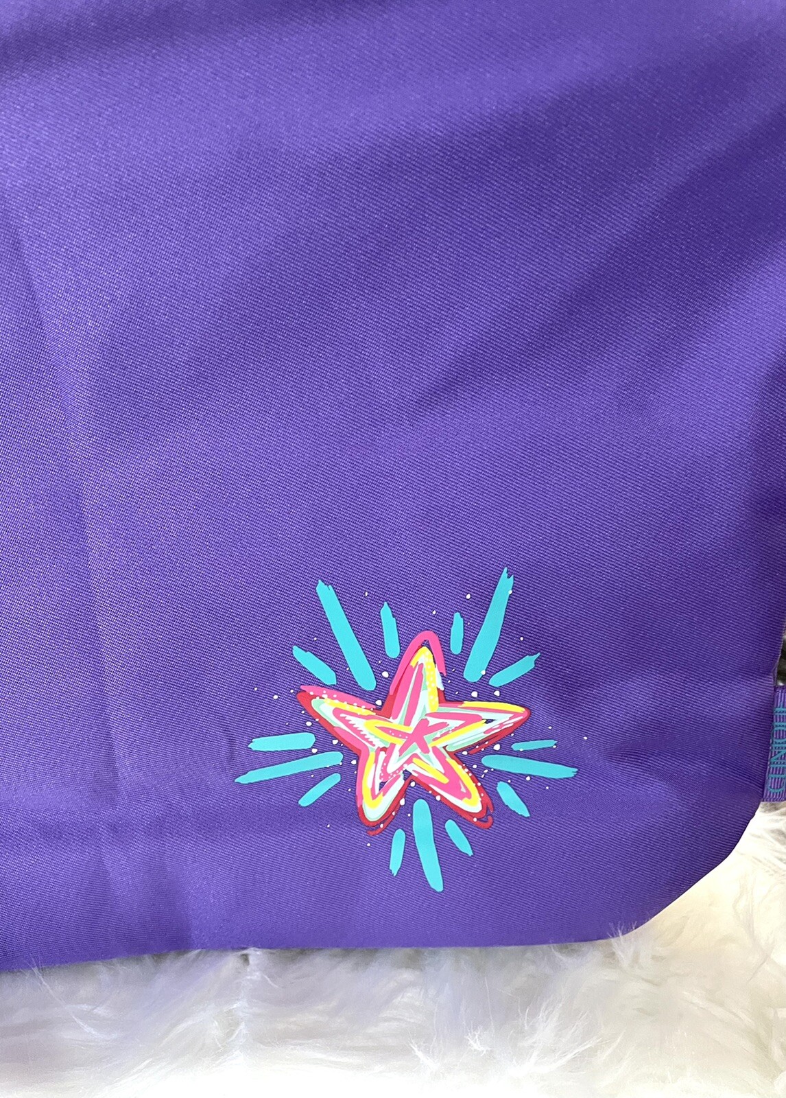 Travel Tote Purple Large All Purpose Clinique Tote With Tag Versatile New Bag.