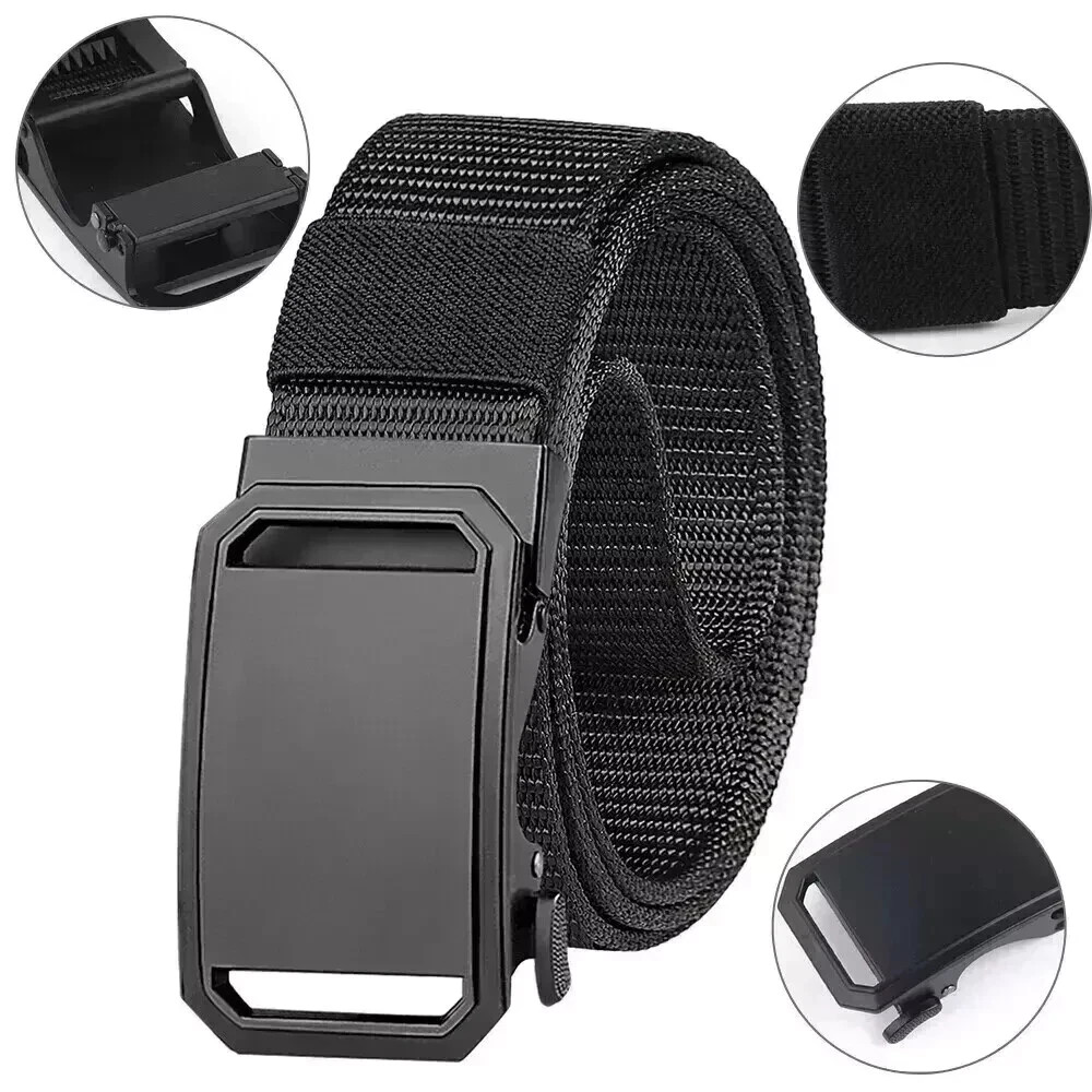 Genuine Tactical Belts for Men Women, Quick Release Nylon Military Sports Belt