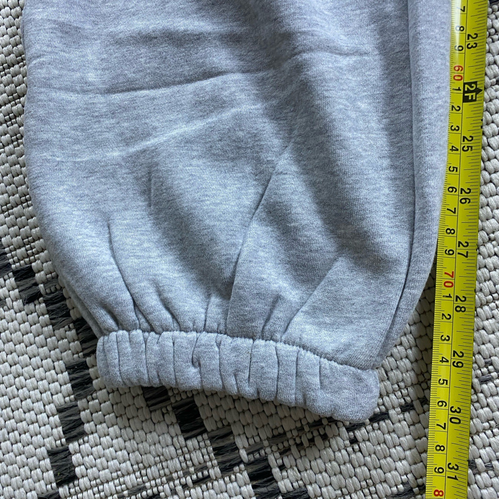 Corteiz Alcatraz Unisex Sweatpant Grey Sz:S NWT
