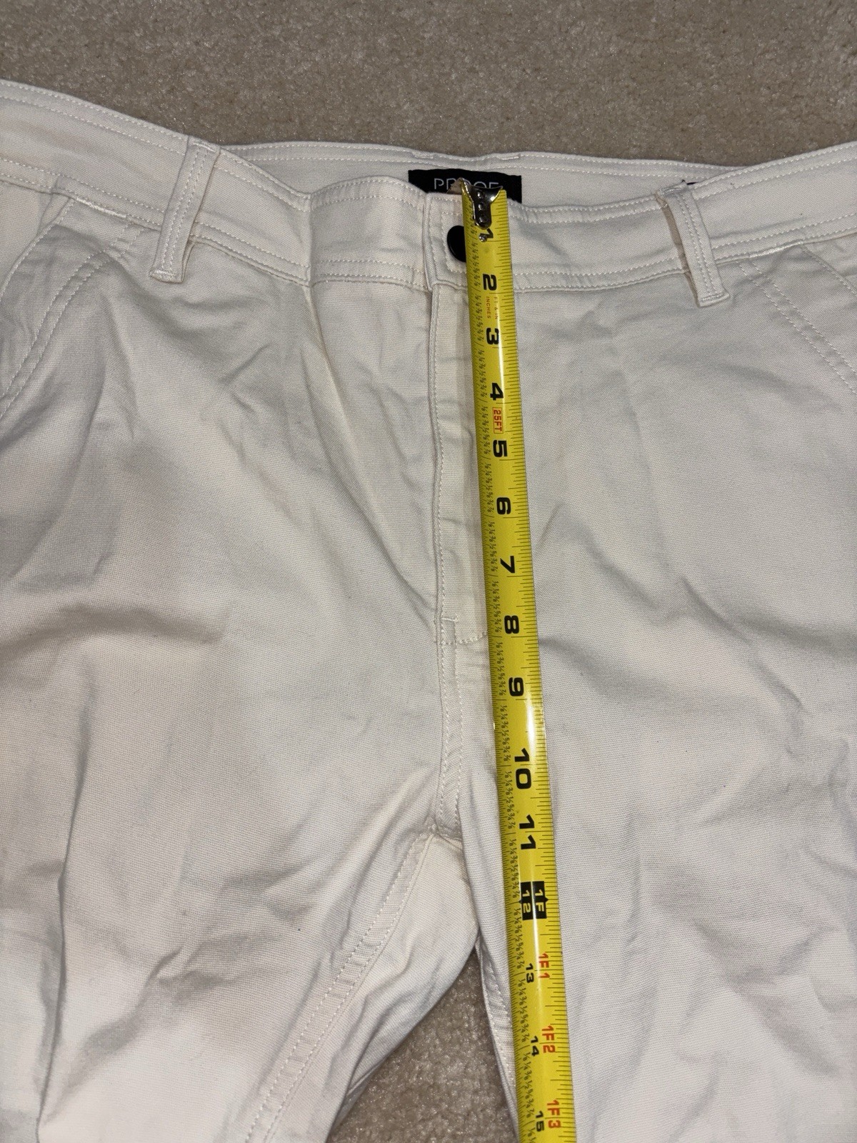 Proof Rover EDC Pants Athletic Tapered Cargo Stretch 38×33 Mens Salt Huckberry