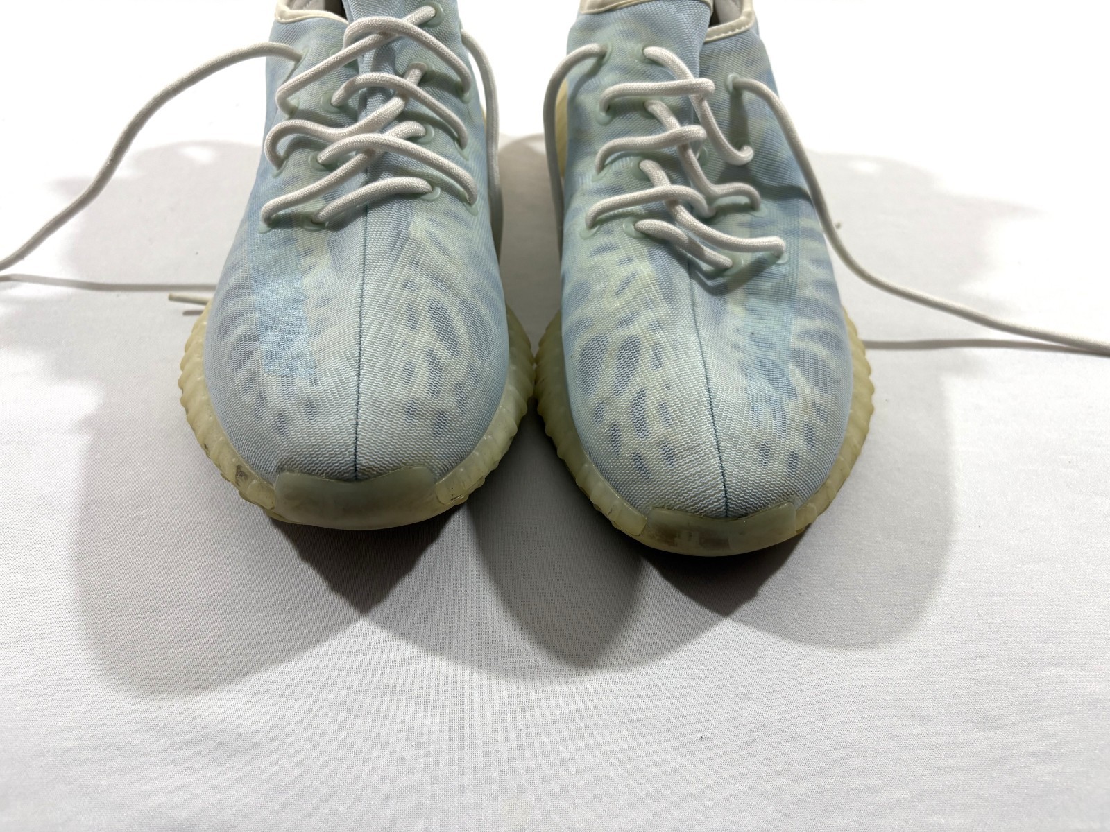 Adidas Yeezy Boost 350 V2 Mono Ice Blue White Mens Sneakers GW2869 Shoes Sz 11