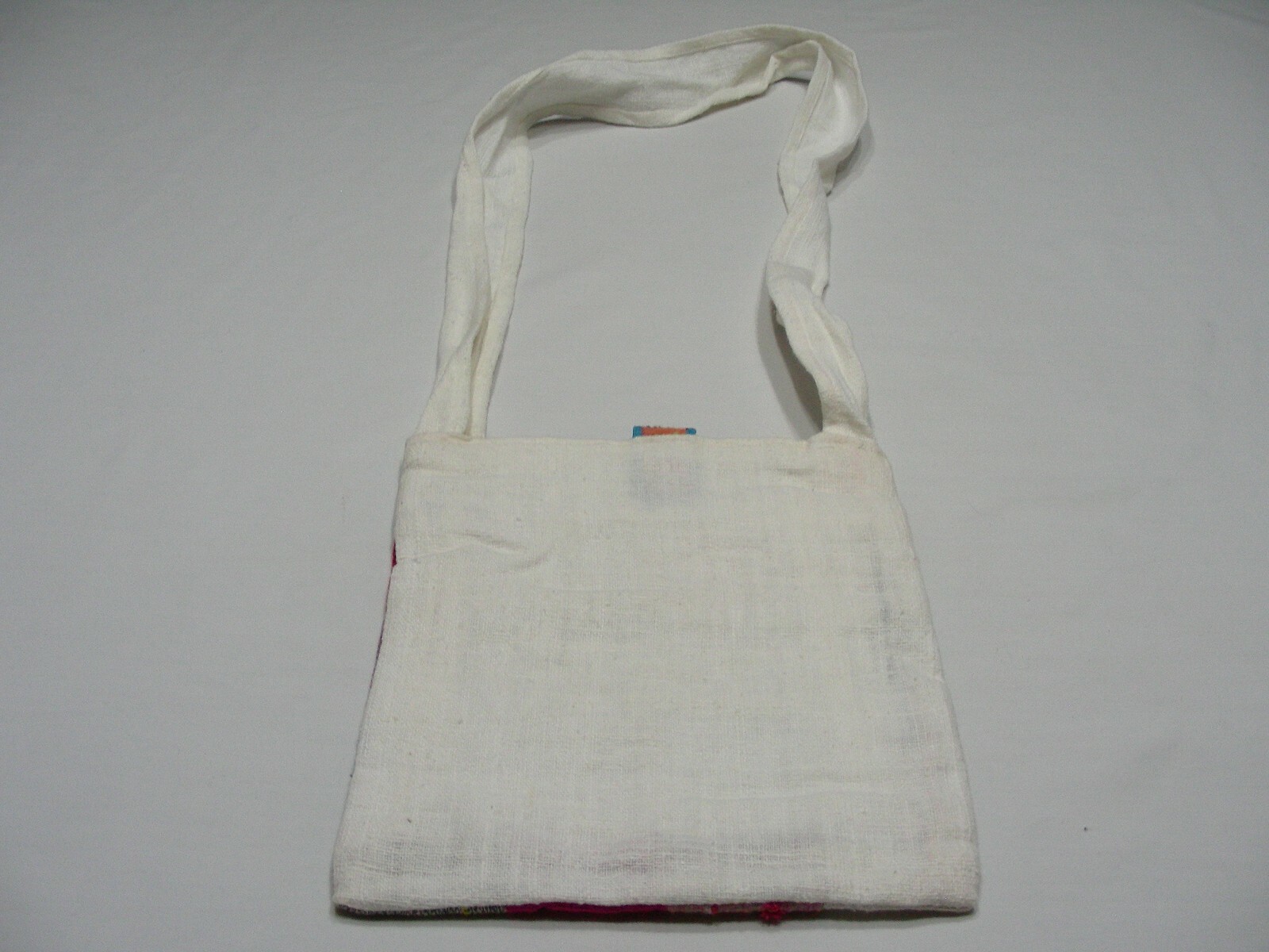 SAORI For Tsunami Thailand – Hand Sewn Wool – Medium Size Shoulder Bag Purse!