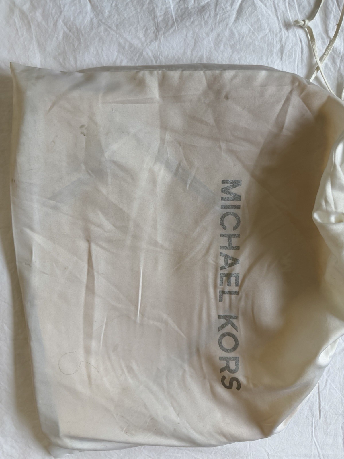 Michael Kors Yellow Large Shoulder Bag Zip Closure w/ Dust Bag