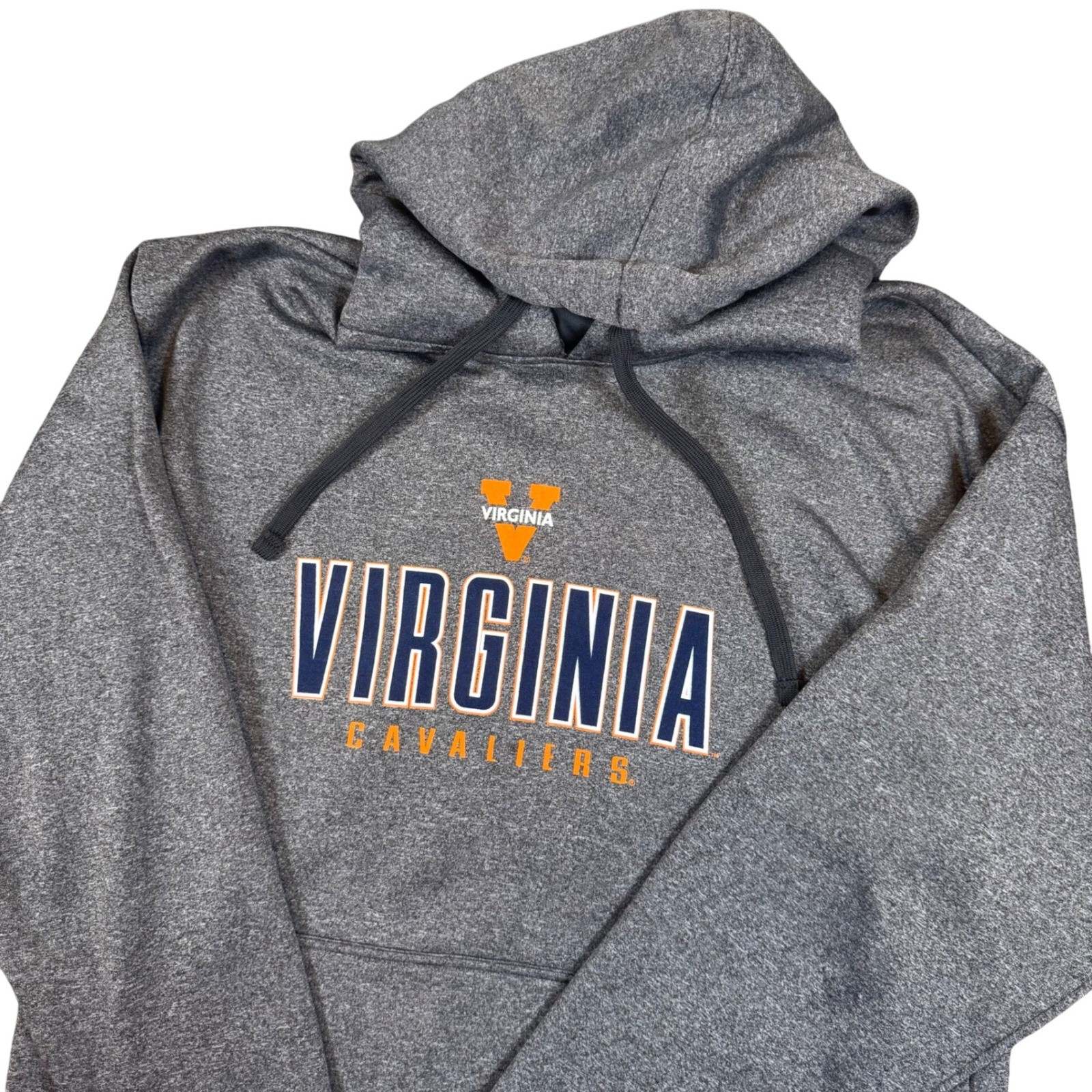 Virginia Cavaliers Champion Gray Hoodie Men’s Large College Pullover