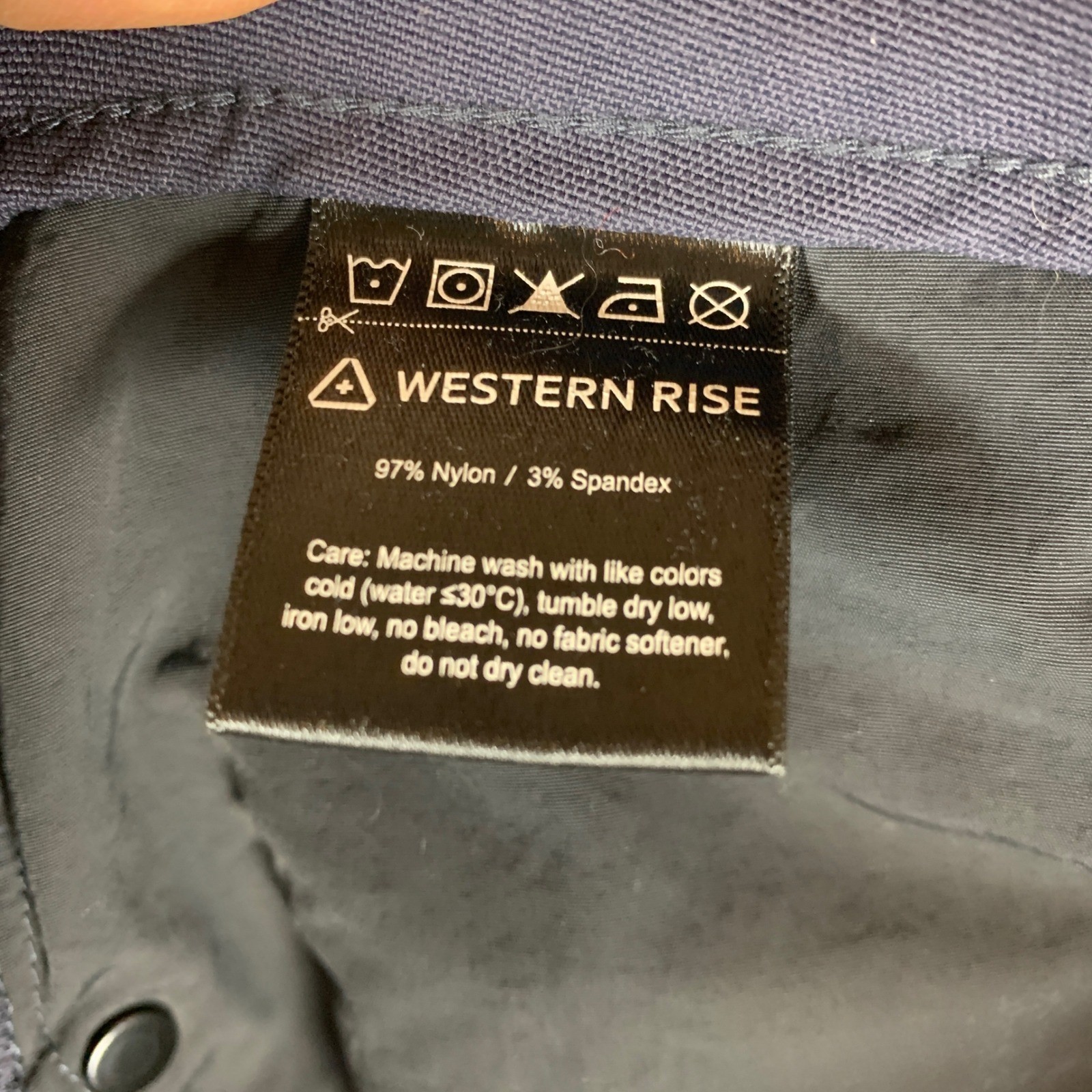 Western Rise AT Pant Mens 40 Blue Performance 2-Way Stretch Technical Trousers