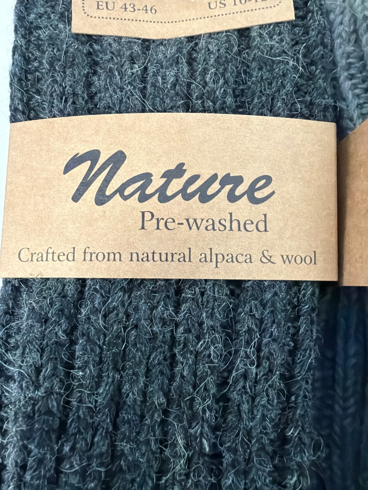 4 pairs alpaca wool socks thermal tick knitted winter socks for women & men