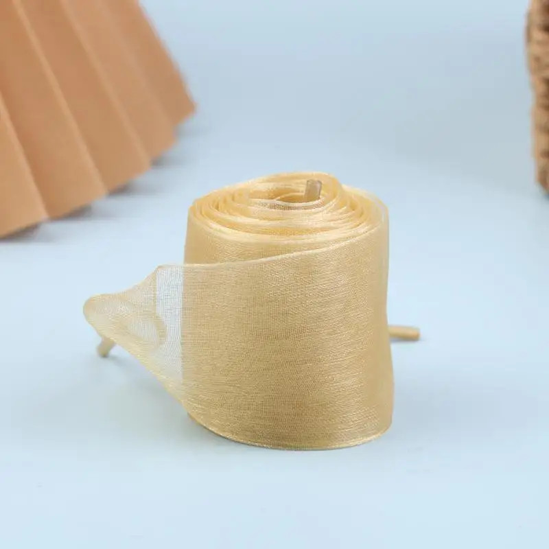 1 Pair 4cm Wide Organza Shoe Strings 160cm Woman Bow Shoelaces Flat Silk Satin R